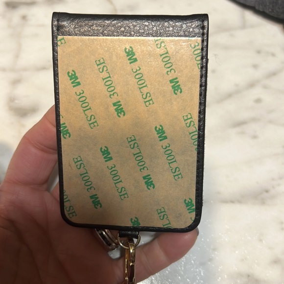 Black Phone Wallet Wristlet NEW - Picture 3 of 5